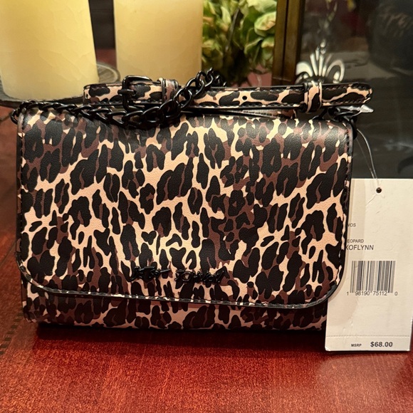 Betsey Johnson Leopard Print Crossbody Bag - Picture 1 of 5